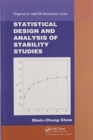 Statistical Design and Analysis of Stability Studies - Book