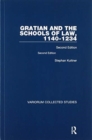 Gratian and the Schools of Law, 1140-1234 : Second Edition - Book
