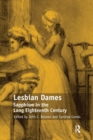 Lesbian Dames : Sapphism in the Long Eighteenth Century - Book