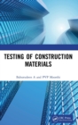 Testing of Construction Materials - Book