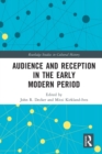 Audience and Reception in the Early Modern Period - Book