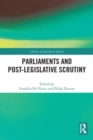 Parliaments and Post-Legislative Scrutiny - Book
