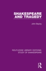 Shakespeare and Tragedy - Book