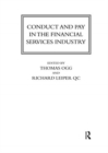 Conduct and Pay in the Financial Services Industry : The regulation of individuals - Book