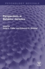 Perspectives in Behavior Genetics - Book