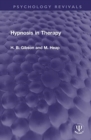 Hypnosis in Therapy - Book