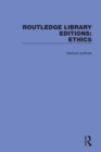 Routledge Library Editions: Ethics - Book
