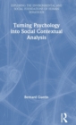 Turning Psychology into Social Contextual Analysis - Book