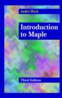 Introduction to Maple - Book