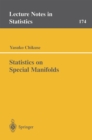 Statistics on Special Manifolds - eBook