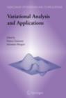 Variational Analysis and Applications - eBook
