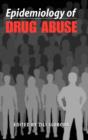 Epidemiology of Drug Abuse - Book