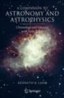 A Companion to Astronomy and Astrophysics : Chronology and Glossary with Data Tables - eBook