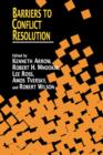 Barriers to Conflict Resolution - Book