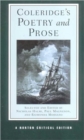 Coleridge's Poetry and Prose : A Norton Critical Edition - Book