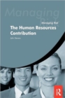 Managing Risk: The Human Resources Contribution - Book