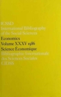 IBSS: Economics: 1986 Volume 35 - Book