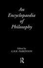 An Encyclopedia of Philosophy - Book