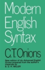 Modern English Syntax - Book