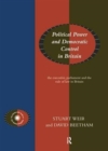 Political Power and Democratic Control in Britain - Book