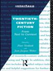 Twentieth-Century Fiction : From Text to Context - Book