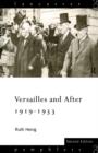Versailles and After, 1919-1933 - Book