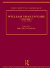 William Shakespeare : The Critical Heritage Volume 3 1733-1752 - Book