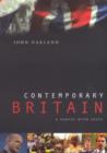 Contemporary Britain : A Survey With Texts - Book