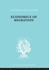 Economics of Migration - Book