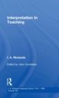 Interpretation In Teaching V 8 - Book