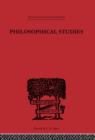 Philosophical Studies - Book