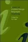 Issues in Modern Foreign Languages Teaching - Book