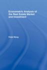 Econometric Analysis of the Real Estate Market and Investment - Book