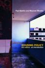 Housing Policy : An Introduction - Book