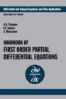 Handbook of First-Order Partial Differential Equations - Book