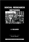 Social Research Methods : A Reader - Book