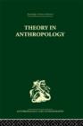 Theory in Anthropology - Book