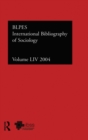 IBSS: Sociology: 2004 Vol.54 : International Bibliography of the Social Sciences - Book