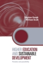 Higher Education and Sustainable Development : Paradox and Possibility - Book