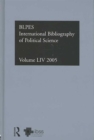 IBSS: Political Science: 2005 Vol.54 : International Bibliography of the Social Sciences - Book
