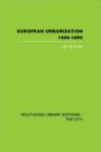 European Urbanization, 1500-1800 - Book