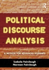 Political Discourse Analysis : A Method for Advanced Students - Book