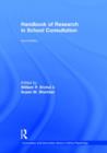 Handbook of Research in School Consultation - Book