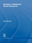 Models in Statistical Social Research - Book