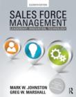 Sales Force Management : Leadership, Innovation, Technology - Book