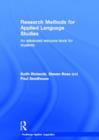 Research Methods for Applied Language Studies : An Advanced Resource Book for Students - Book
