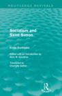 Socialism and Saint-Simon (Routledge Revivals) - Book