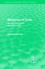 Memories of Class (Routledge Revivals) : The Pre-history and After-life of Class - Book