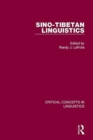 Sino-Tibetan Linguistics - Book