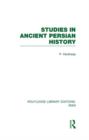 Studies in Ancient Persian History (RLE Iran A) - Book